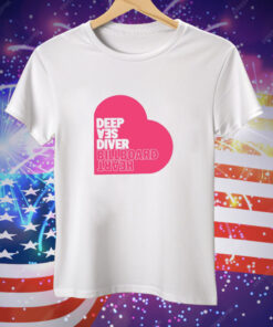 Deep Sea Diver Pink Billboard Heart New Tee Shirt