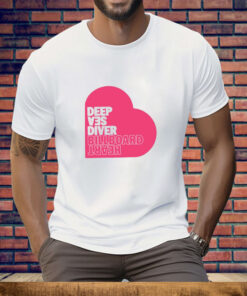 Deep Sea Diver Pink Billboard Heart New Tee Shirt