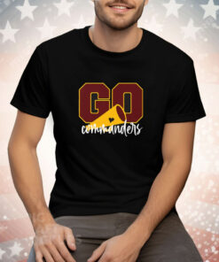 Go Cheer Commanders Tee Shirt