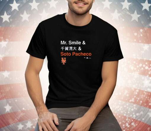 Juan Soto New York Mets Fanatics Mr Smile And Soto Pacheco Tee Shirt