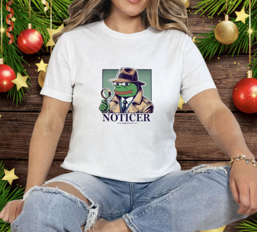 Noticer Pepe Forbidden Tee Shirt