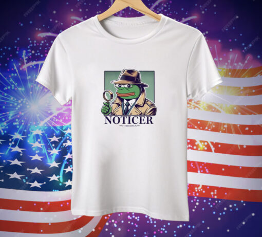 Noticer Pepe Forbidden Tee Shirt