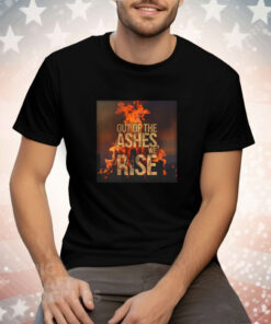 Out Of The Ashes We Rise Oversized Tee Shirt