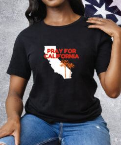 Pray For Los Angeles California Tee Shirt