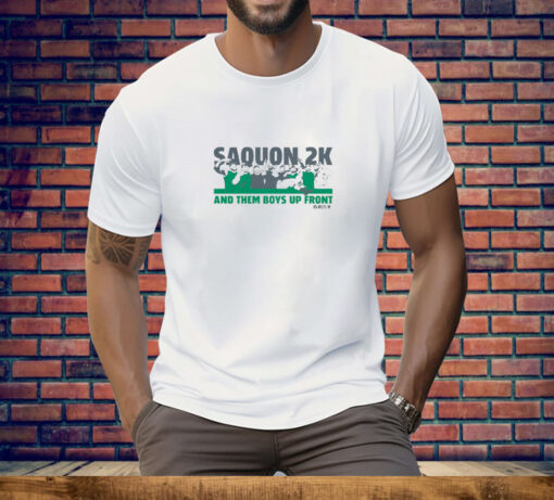 Saquon Barkley and Them Boys Up Front Tee Shirt