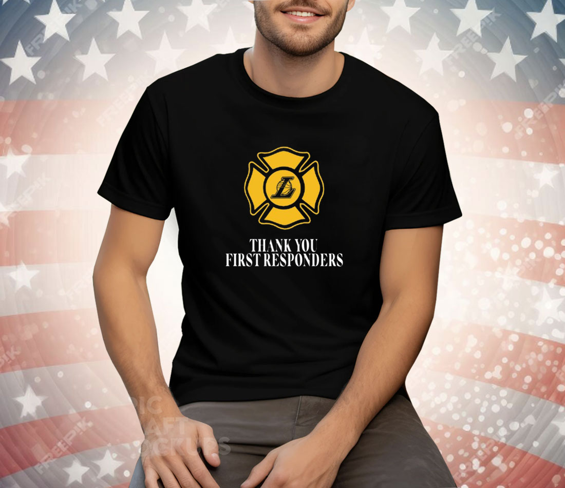 Thank You First Responders Tee Shirt