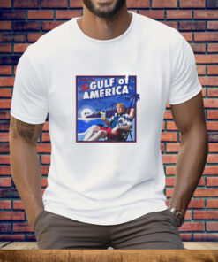 Trump greeting from the Gulf of America Tee Shirt