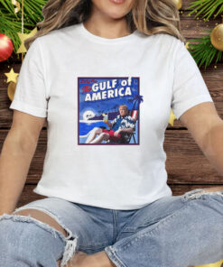 Trump greeting from the Gulf of America Tee Shirt