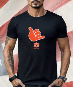 Auburn Basketball Call God Hand Sign Shirt