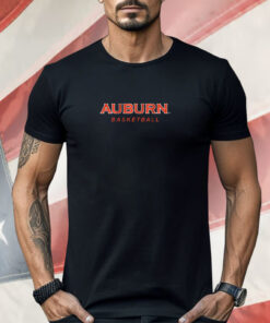 Auburn Basketball Logo Stack Shirt