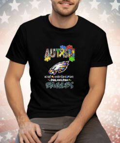 Autism Accept Understand Love Philadelphia Eagles Tee Shirt