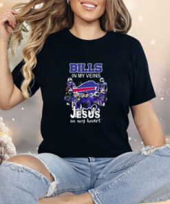 Bills In My Veins Jesus In My Heart Shirt