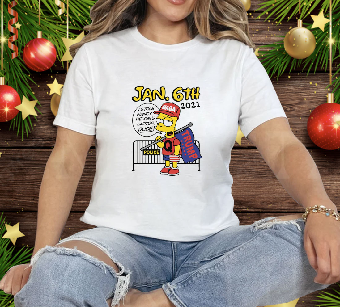 Bootleg Bart Jan 6th 2021 Tee Shirt