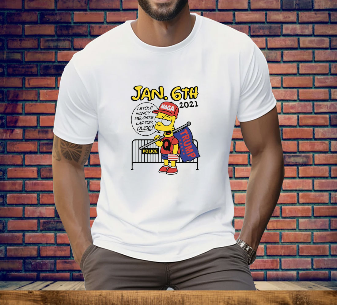 Bootleg Bart Jan 6th 2021 Tee Shirt