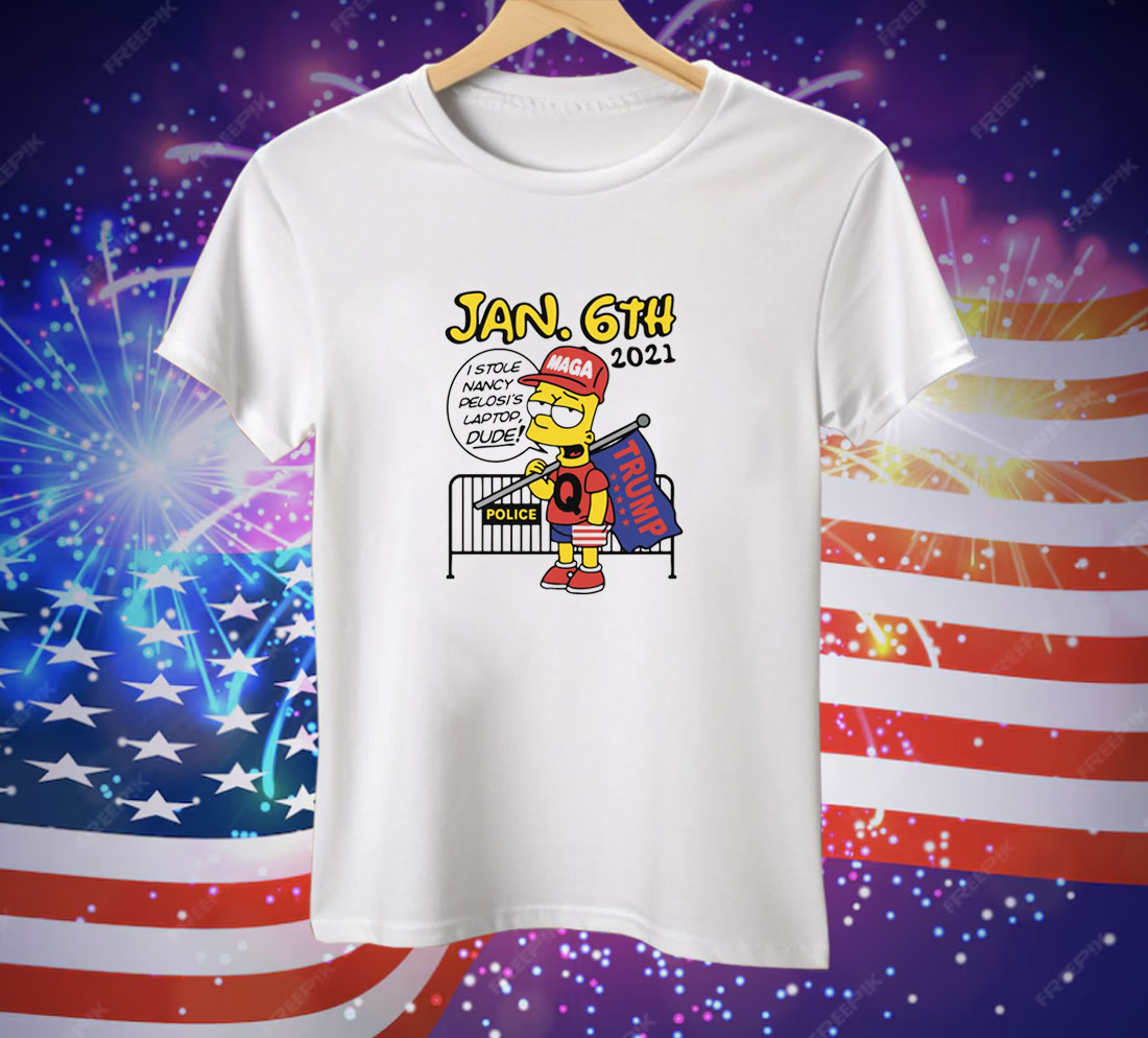 Bootleg Bart Jan 6th 2021 Tee Shirt