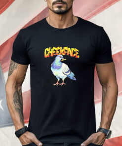 Cheekface Middle Spoon Pigeon Shirt
