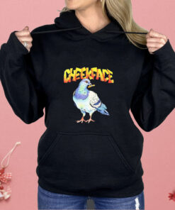 Cheekface Middle Spoon Pigeon Shirt
