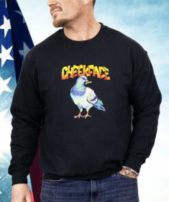 Cheekface Middle Spoon Pigeon Shirt