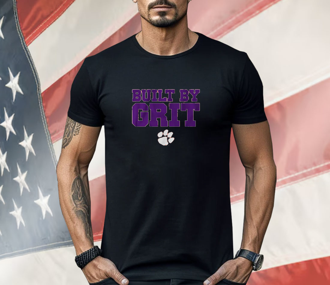 Clemson Basketball Built By GRIT Shirt