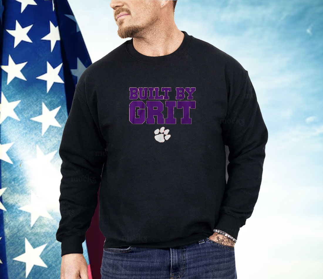 Clemson Basketball Built By GRIT Shirt