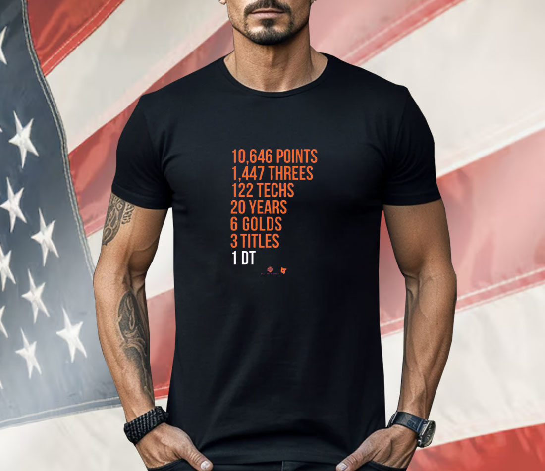 Diana Taurasi GOAT Stats Shirt