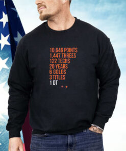 Diana Taurasi GOAT Stats Shirt
