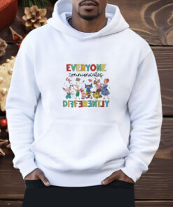 Everyone Communicates Differently Autism Awareness Shirt
