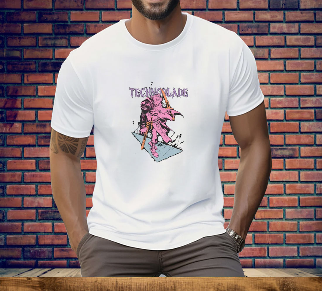 Limited Technoblade Blood God Tee Shirt