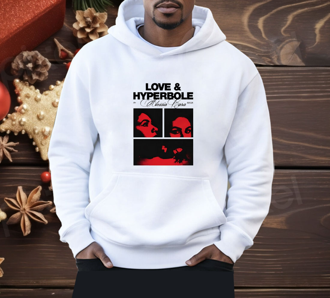 Love & Hyperbole Photo On White Shirt