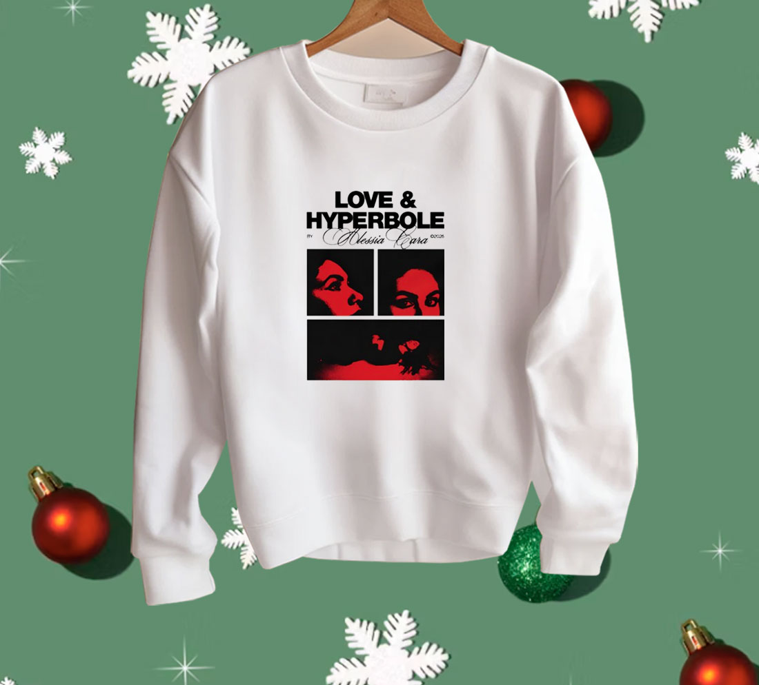 Love & Hyperbole Photo On White Shirt