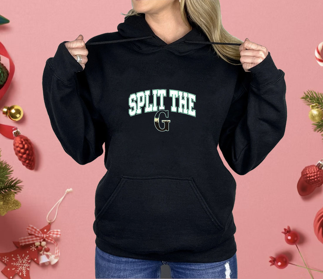 Split The G Crewneck Shirt