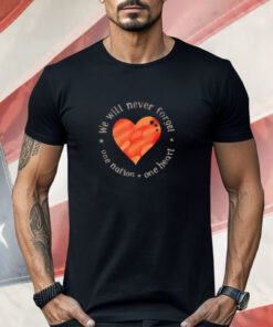 We Will Never Forget One Nation One Heart Bibas Family Shirt