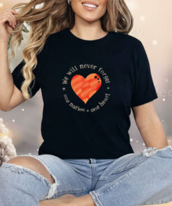 We Will Never Forget One Nation One Heart Bibas Family Shirt