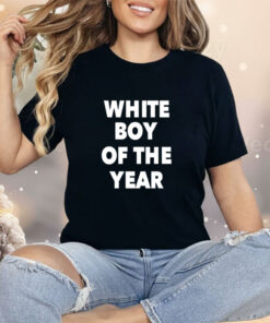 White Βοy Of The Year Shirt