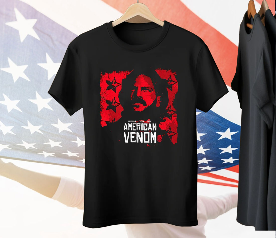 American Venom Hangman Page Concept Tee Shirt