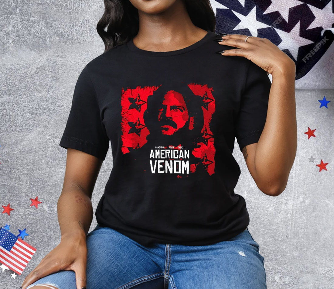 American Venom Hangman Page Concept Tee Shirt