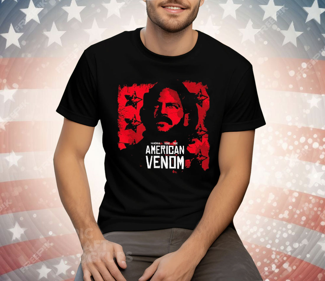 American Venom Hangman Page Concept Tee Shirt