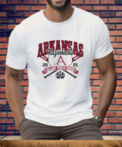 Arkansas Razorbacks College World Series 2025 Tee Shirt