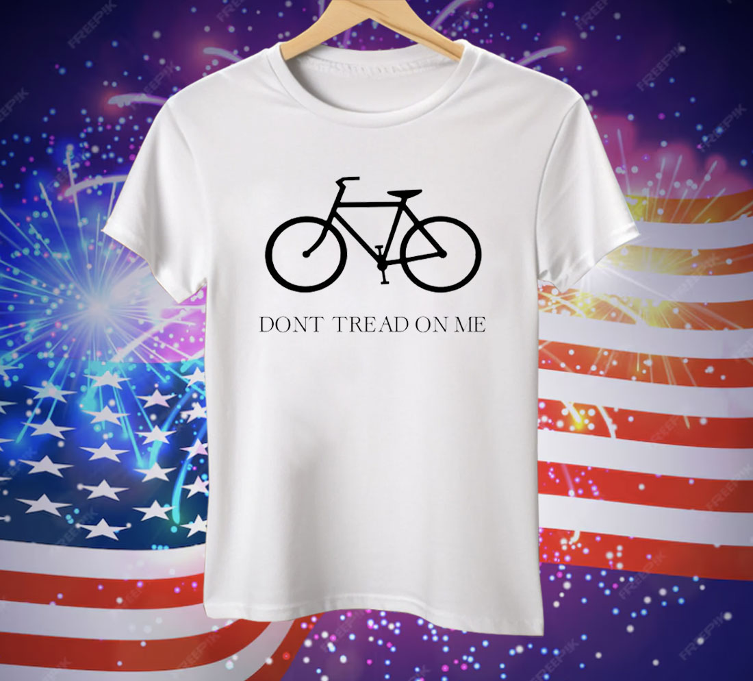 Bike Don’t Tread On Me Tee Shirt