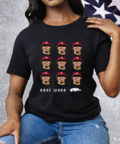 Gage Wood Arkansas Razorbacks Tee Shirt
