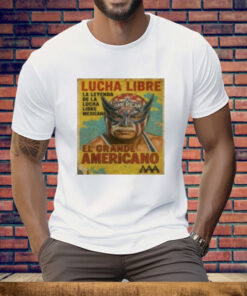 Lucha Libre El Grande Americano Aaa Tee Shirt