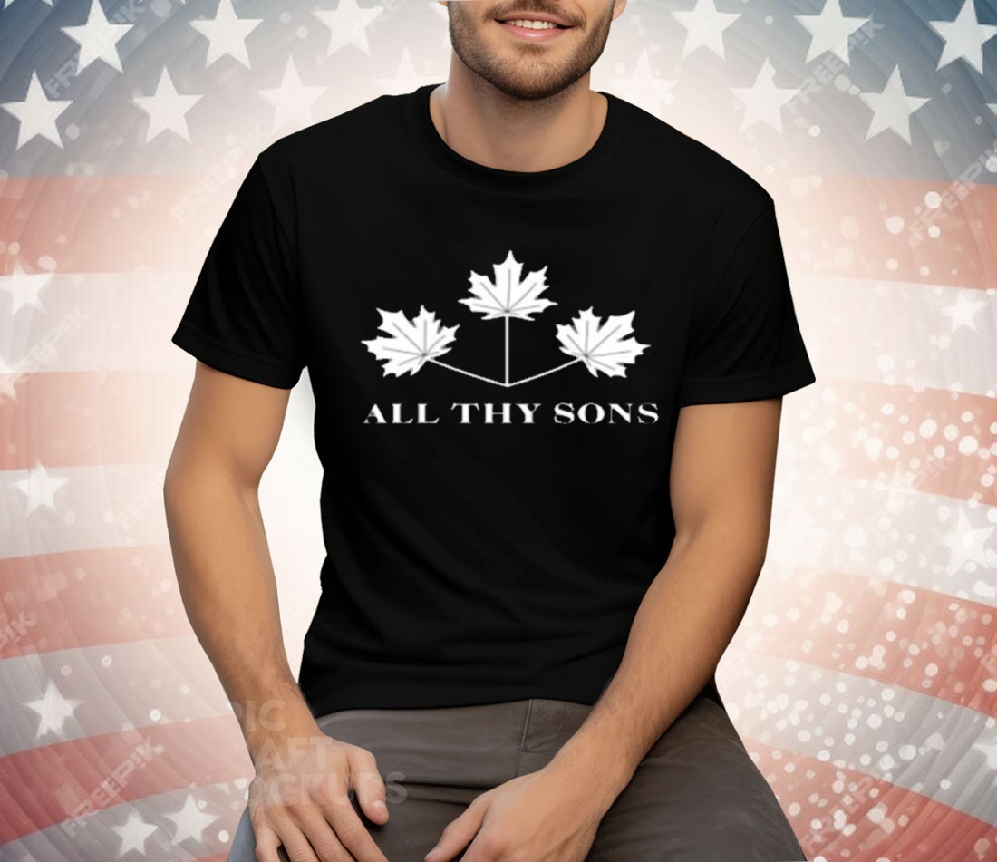 Maple Leaf All Thy Sons Tee Shirt