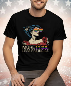 More Pride Less Prejudice Pride Month Tee Shirt