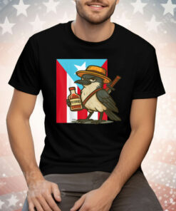 Pitirre Puerto Rican Bird Tee Shirt
