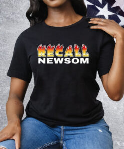 Recall Newsom Fire Tee Shirt