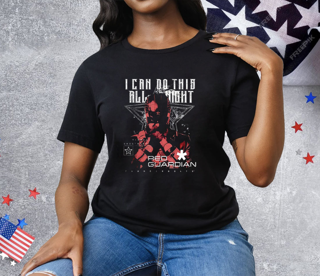 Red Guardian Thunderbolts Tee Shirt Red Guardian Thunderbolts Tee Shirt