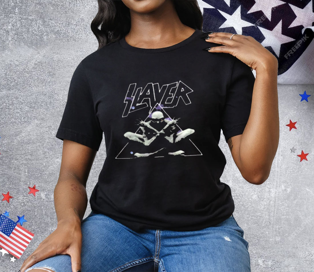 Slayer Divine Intervention Tour Bound Demon Tee Shirt
