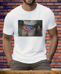 US Flag Underwear Meme Tee Shirt