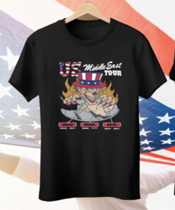 US Middle East Tour Iraq Iran AFG Tee Shirt