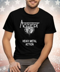 Accept Heavy Metal Action Tee Shirt